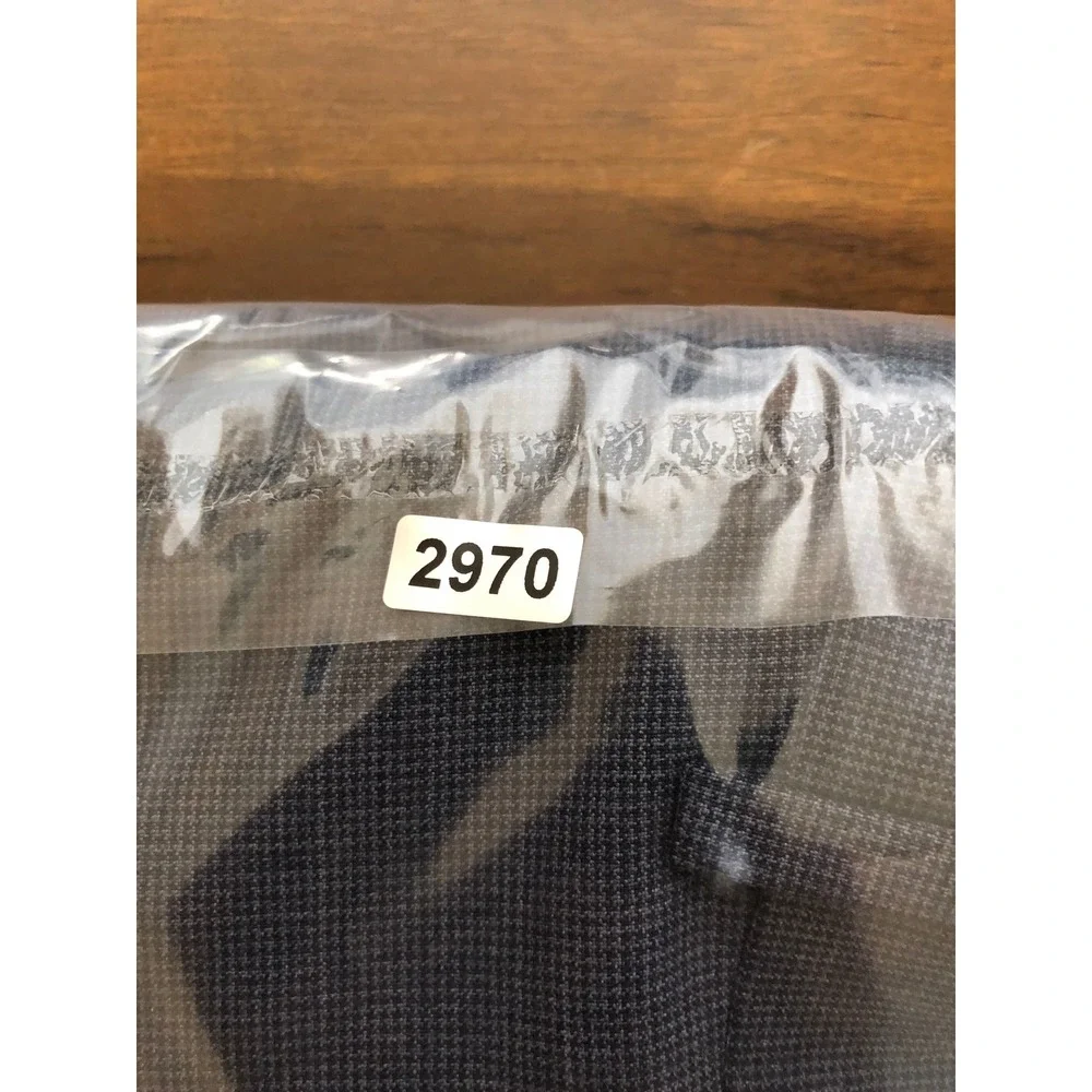 Brooks Brothers Pants Men 40x32 Blue Wool 1818 Classic Reda 1865 Micro-Check